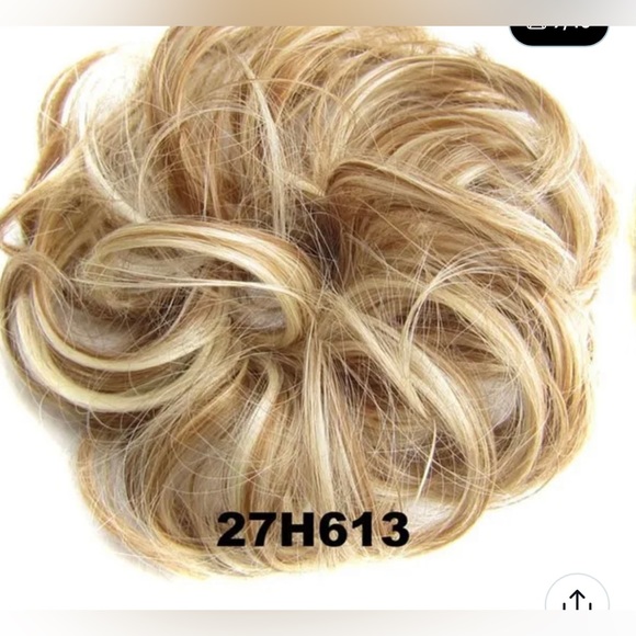 New Messy Bun Hair Piece Scrunchie Updo Wrap Hair Extensions - Picture 3 of 5